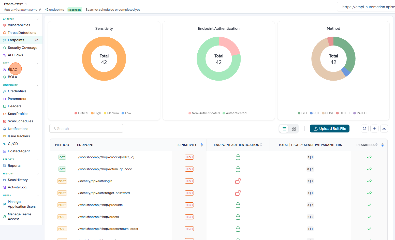Click configure RBAC