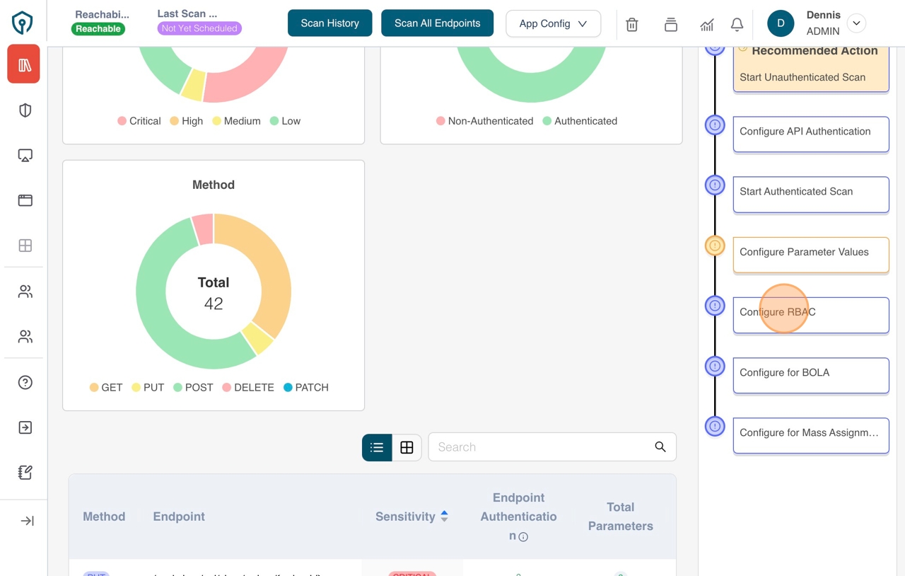 Click configure RBAC
