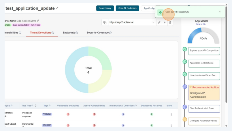 Final Step Click Onboard