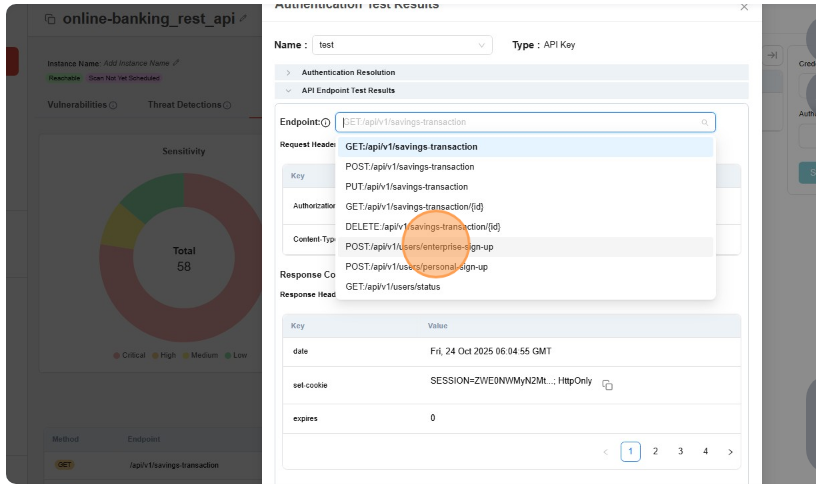 Check API Key aut is in Table