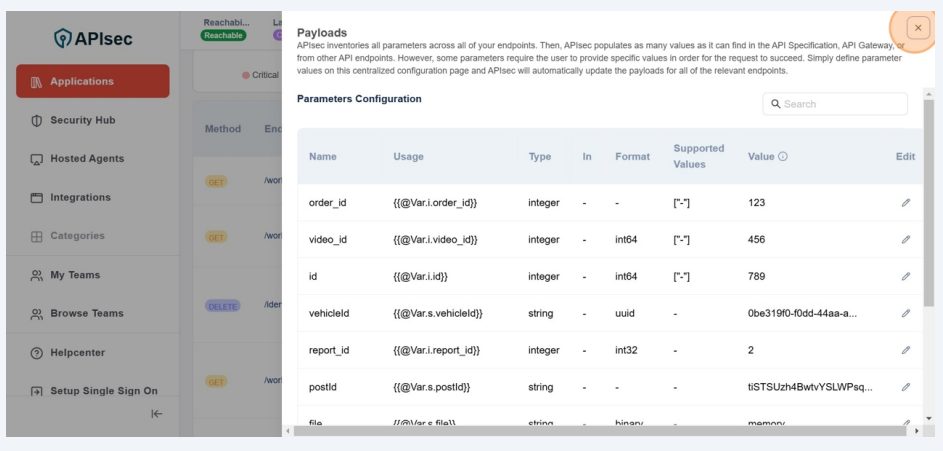 Choose the OpenAPI Spec