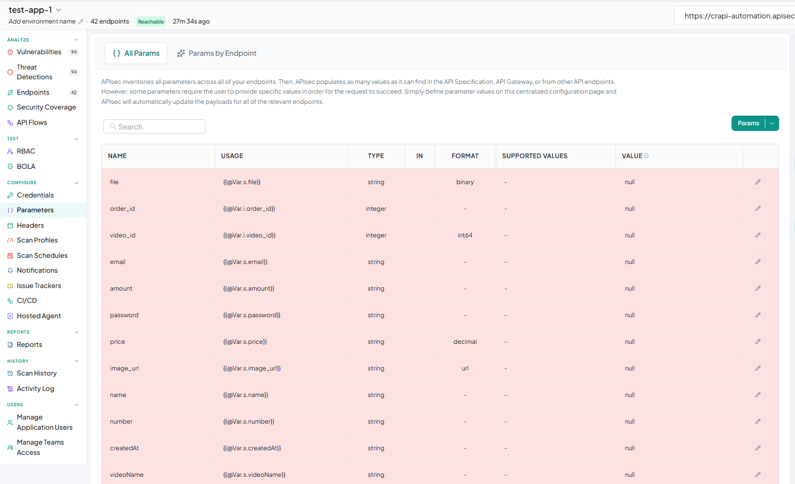 Choose the OpenAPI Spec
