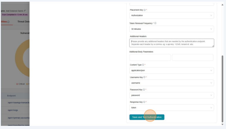 Click Update Credentials