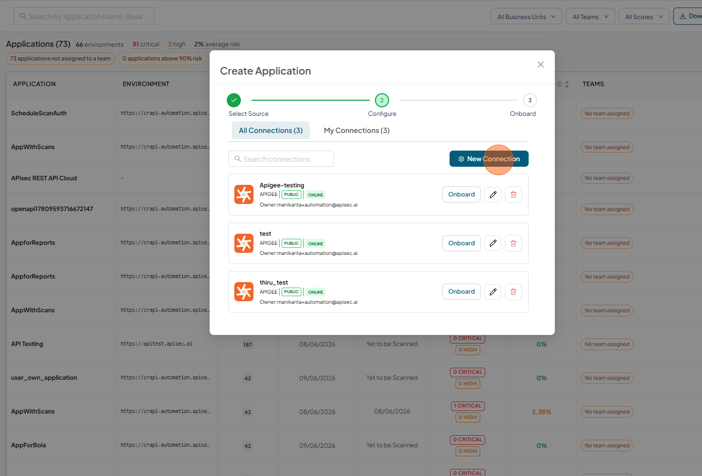 Choose the Apigee Gateway