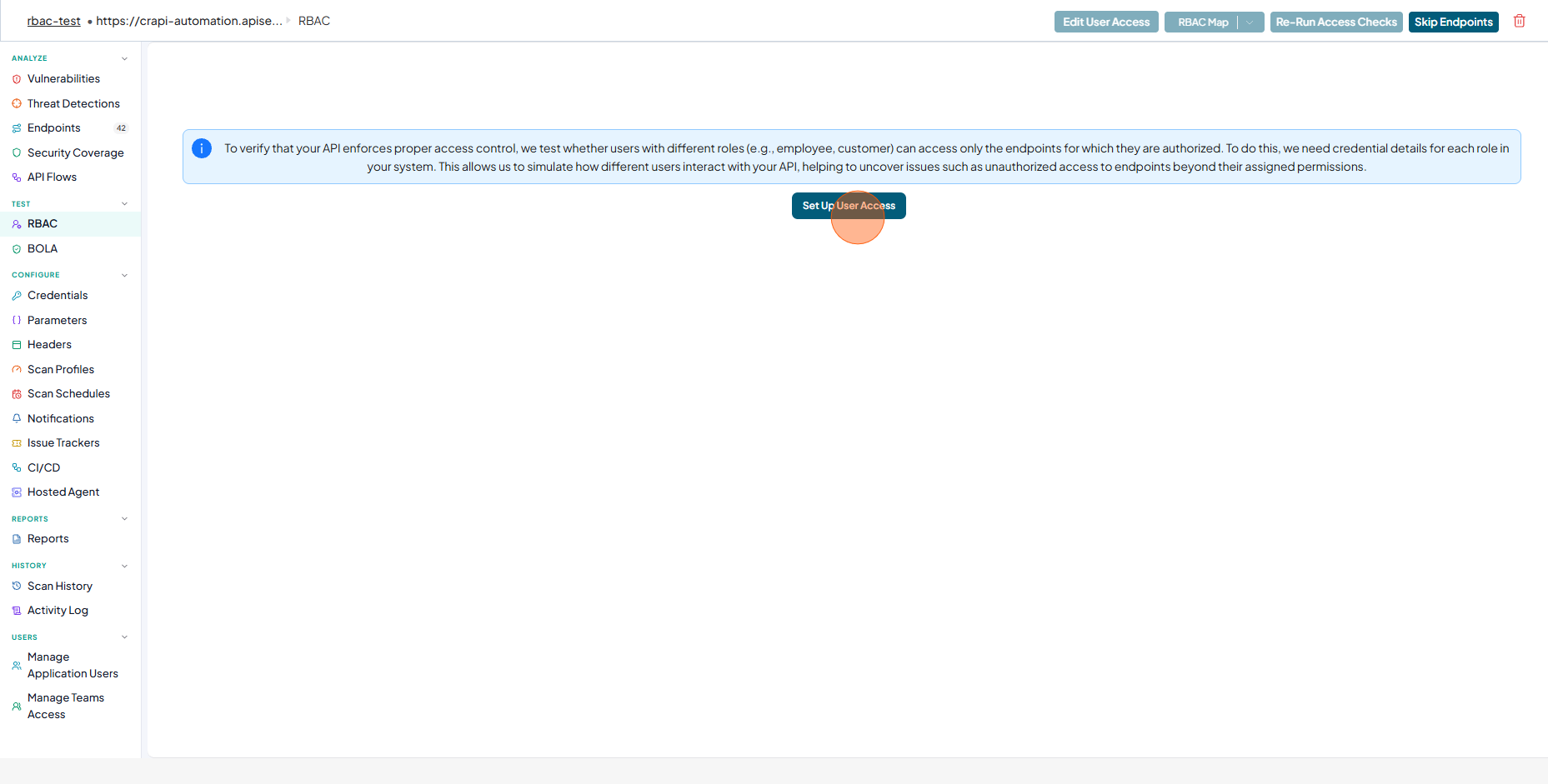 Click Add Authentication