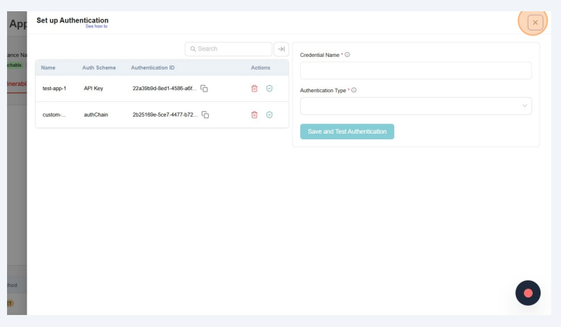 Check Bearer auth is in Table