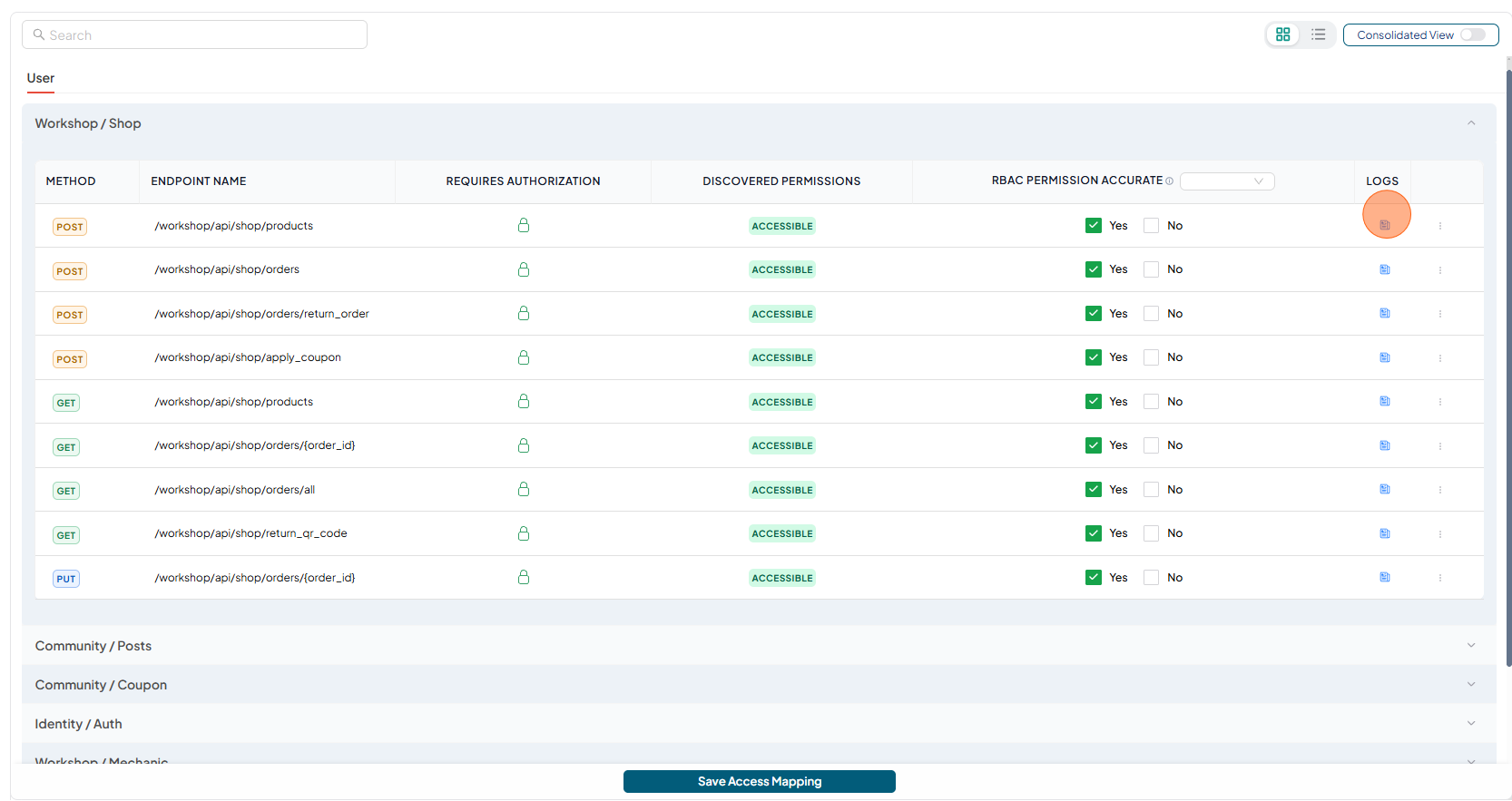 Click configure RBAC