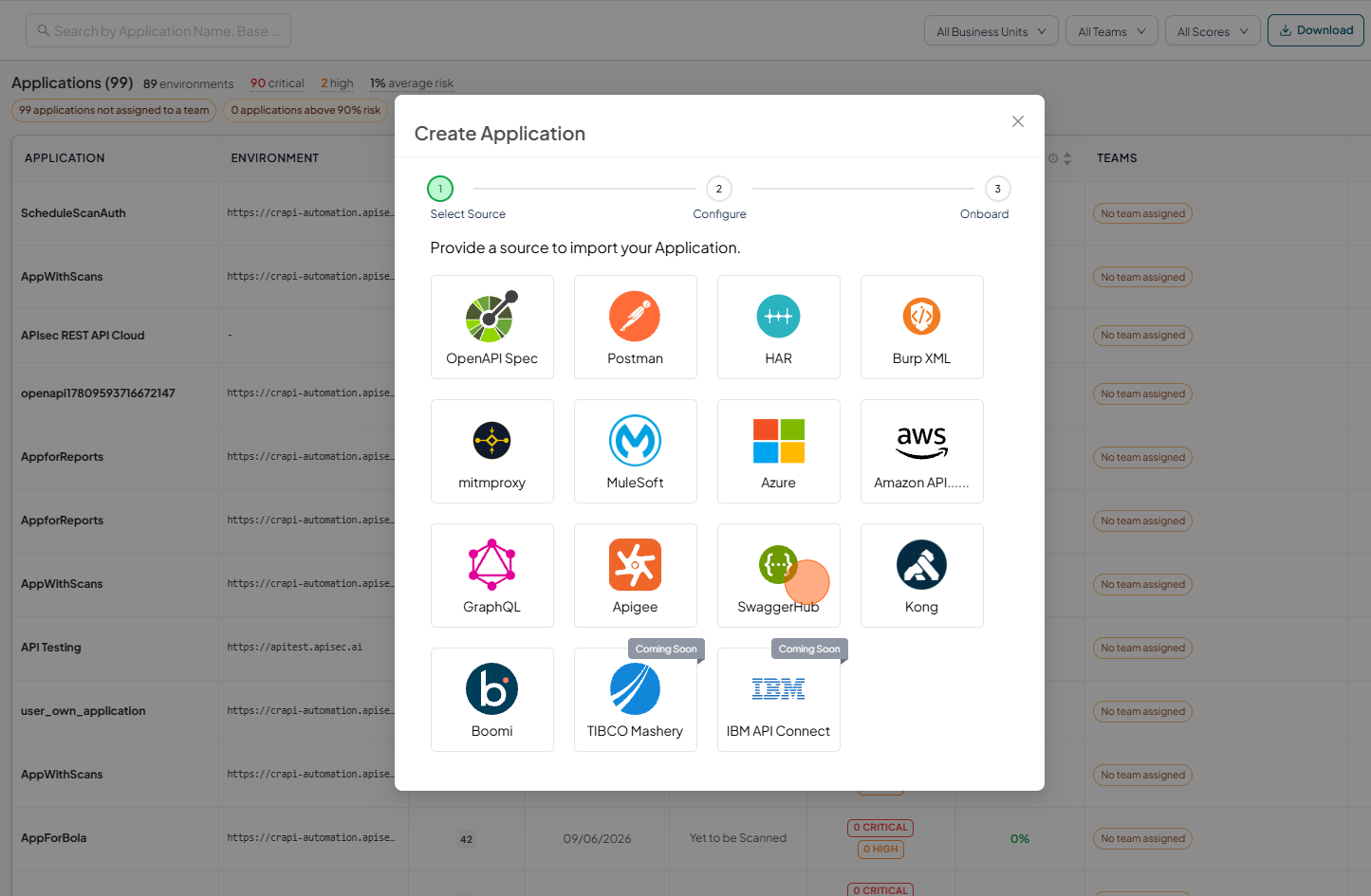 Choose the SwaggerHub Gateway