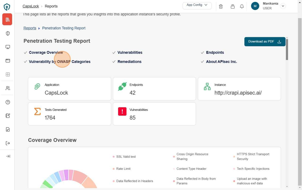 Vulnerability by OWASP Categories